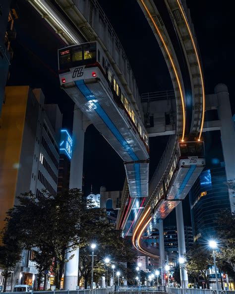 Chiba Monorail In Tokyo Suburbs The World S Longest Suspended Monorail