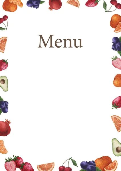 Conception De Menus Bio Stock Photos Royalty Free Conception De Menus