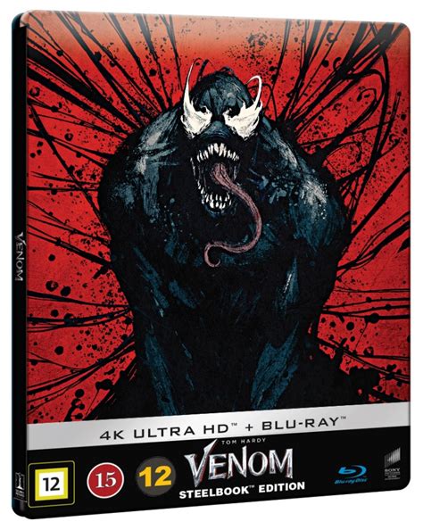 Venom (4K+2D Blu-ray SteelBook) [Finland] | Hi-Def Ninja - Pop Culture ...