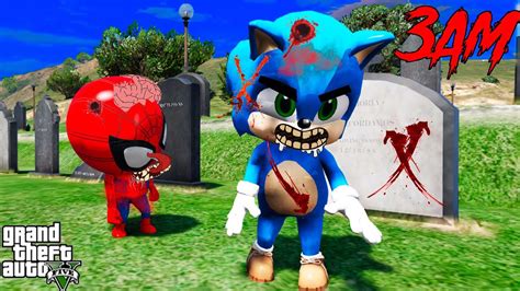 Bebe Sonic E Bebe Aranha Viraram Zumbis As Da Manh No Gta Youtube