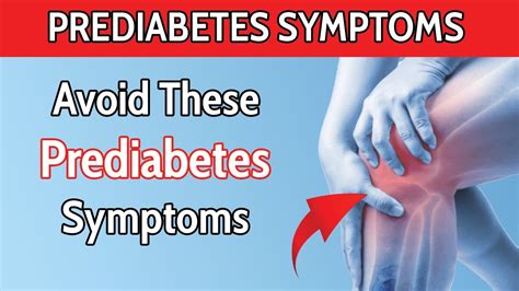 Top Prediabetes Symptoms You Must Avoid Reverse Prediabetes Youtube