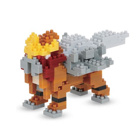 Pokemon Entei Nanoblock Mini Baustein Figur Elbenwald