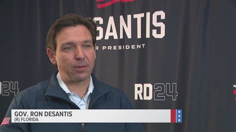 Ron DeSantis discusses Iowa endorsements, 99 county tour | weareiowa.com