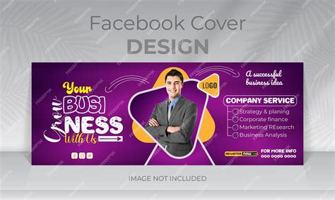 Premium Vector Digital Marketing And Corporate Business Facebook Cover Template