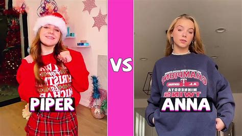 Piper Rockelle Vs Anna Shumate Tiktok Dances Compilation December 2021