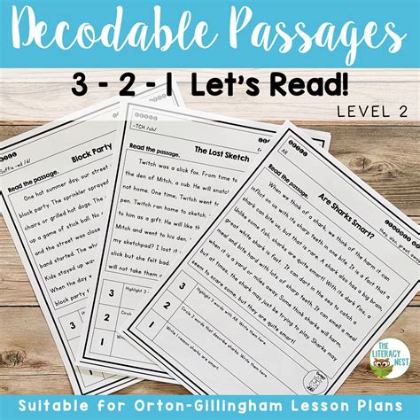 Decodable Passages For Open Syllables The Literacy Nest