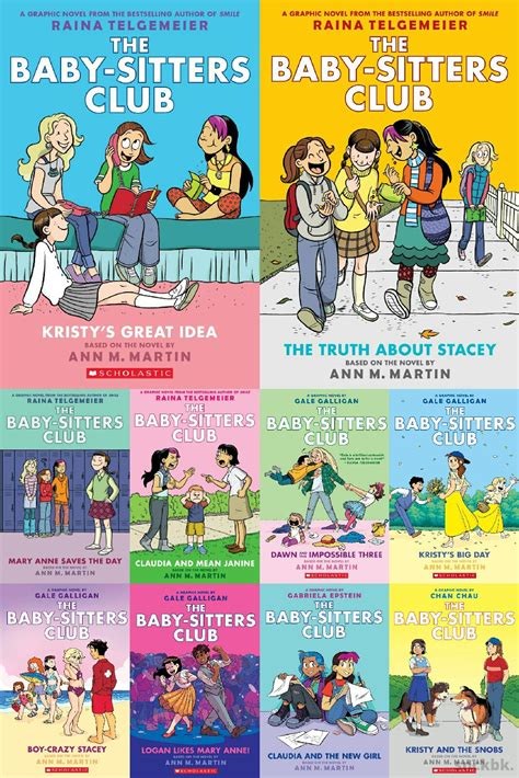 The Baby Sitters Club Graphic Novels Series By Raina Telgemeier Gale