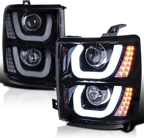 Amazon Spec D Tuning Faros Delanteros Led Con Halo De Proyector