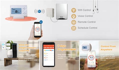 Digital Smart Wireless Wifi Thermostat For Opentherm Boiler