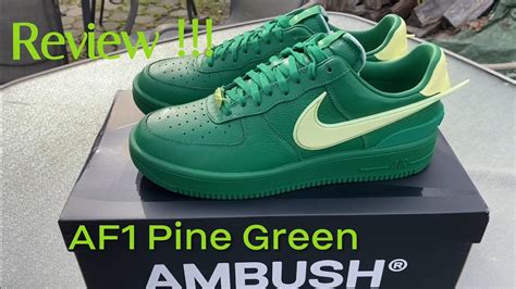 Nike Ambush Air Force Pine Green Unboxing One Of The Best Sneakers