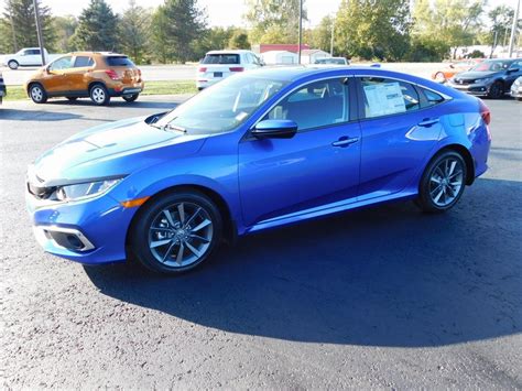 New 2019 Honda Civic EX 4D Sedan In Richmond 59513 Wetzel Group