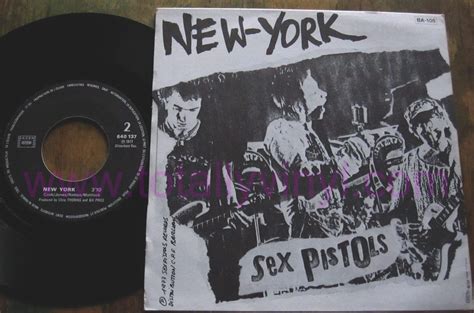 Totally Vinyl Records Sex Pistols Submission Inch Picture Cover