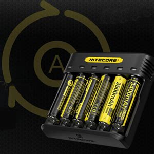 Amazon Nitecore Q Six Slot A Universal Li Ion Imr Battery