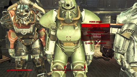 Fallout 4 All Power Armor Variants Youtube