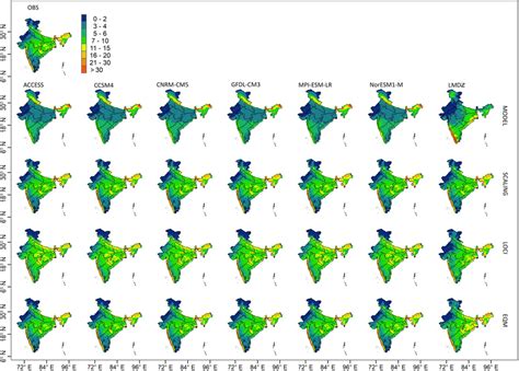 Climatology Of Jjas Mean Precipitation Mm Day For To From