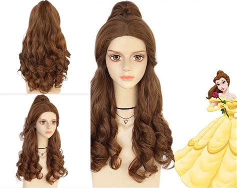 Beauty and the Beast Wig Princess Wig Belle Wig Drama Wig Heat - Etsy