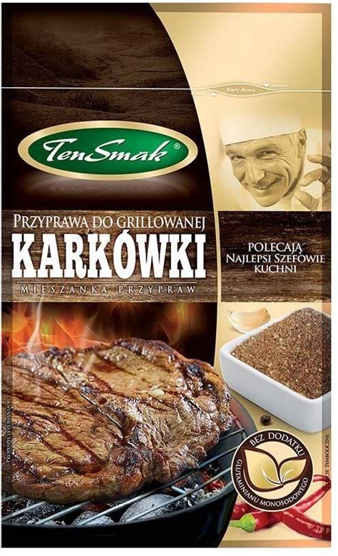 Ten Smak Przyprawa Do Grillowanej Karkówki 20g Ceny i opinie Ceneo pl