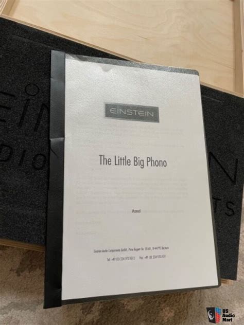 einstein phono stage photo   audio mart