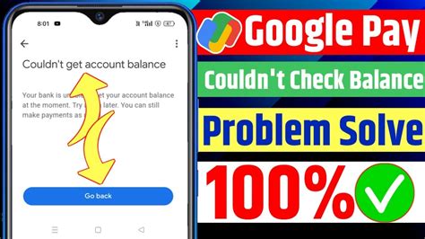 Couldn T Check Bank Balance Problem In Google Pay Google Pay Se