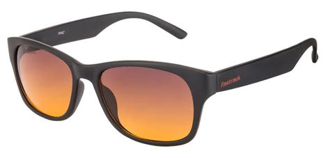 Fastrack Pc001am16 Matte Black Grey Brown Gradient Wayfarer Sunglasses At Rs 945