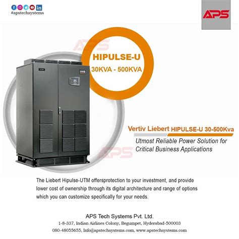 Vertiv Liebert Hipulse U Kva For Industrial Three Phase At