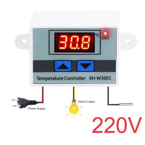 Xh W Digital Temperature Controller Led Display Thermometer