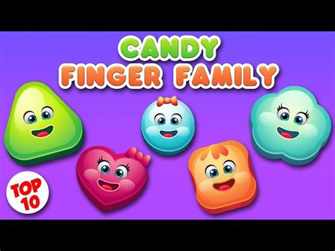 Candy Finger family Song Collection | Top 10 Finger Family Songs | Daddy Finger Rhyme - Videos ...