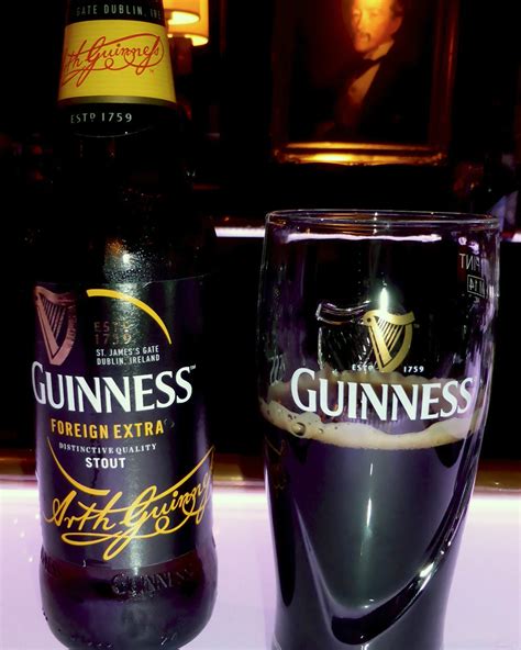 Guinness Foreign Extra Stout, Connoisseur Bar, Guinness Storehouse ...