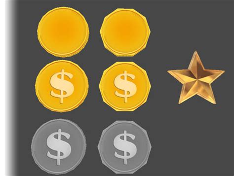 Coins 3d Props Unity Asset Store