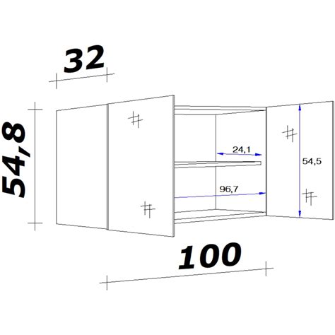 Flex Well Classic Oberschrank Speed 100 cm Weiß kaufen bei OBI