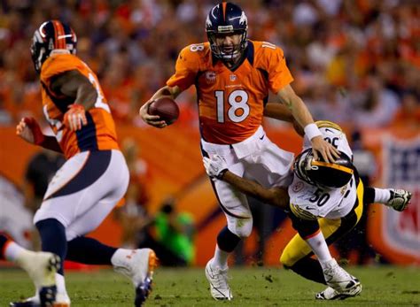 Pey Day For Denver As Manning Leads Broncos To Win Ny Daily News