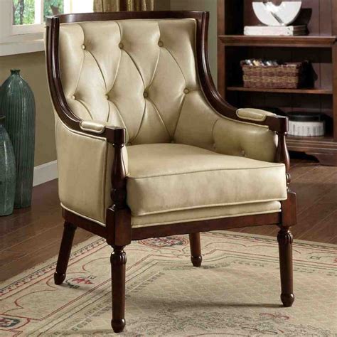 Traditional Armed Accent Chairs For Living Room