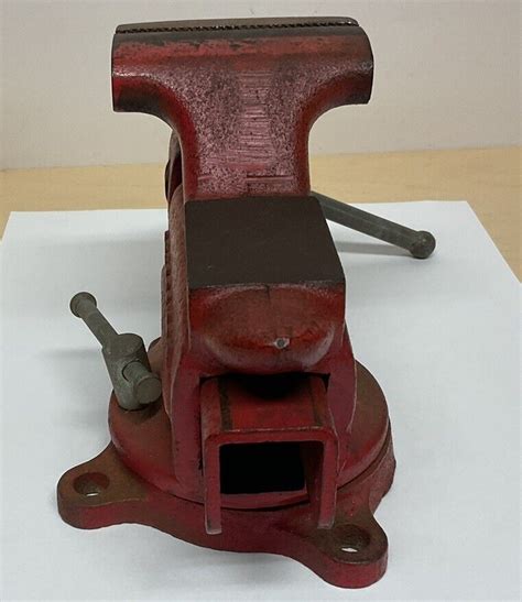 Craftsman No Swivel Base Jaw Bench Vise Anvil Antique