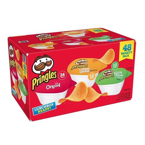 Pringles Snack Stacks Variety Pack 48 Ct Walmart