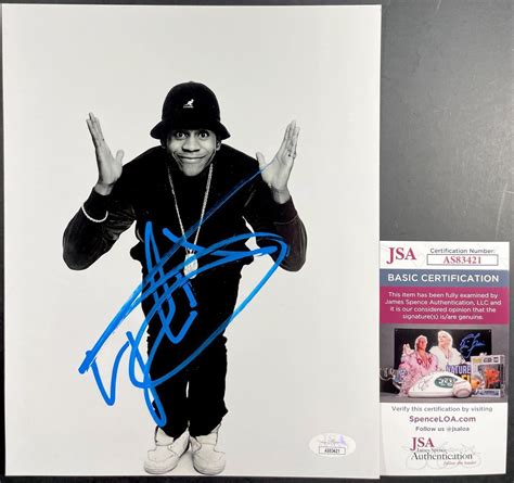 LL Cool J Signed B W 8x10 Photo D Autograph Hip Hop Rap Artist JSA COA