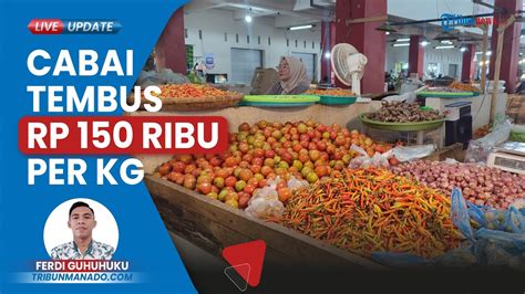 Harga Cabai Rawit Naik Tembus Rp 100 Ribu Hingga Rp 150 Ribu Per Kg