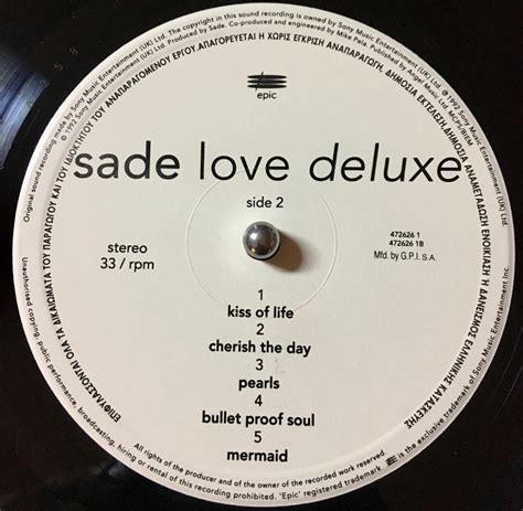 1992 Sade Love Deluxe Vinyl Lp Album Soul Jazz Etsy