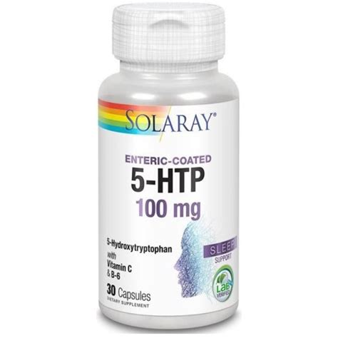 Solaray 5 HTP 100 Mg 30 Capsules Pharmaholic