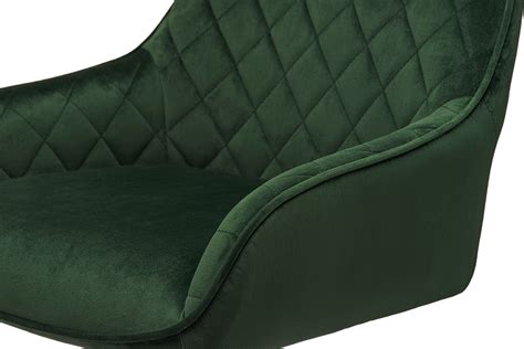 Bergamo Dark Green Velvet Bar Stool Barstool Ie