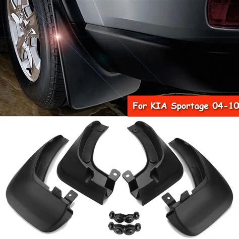 Set Molded Car Mud Flaps For Kia Sportage 2017 2018 2019 QL Mudflaps