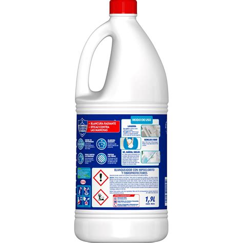 Comprar Lejía Futura blanca fórmula densa no salpica botella 1900 ml