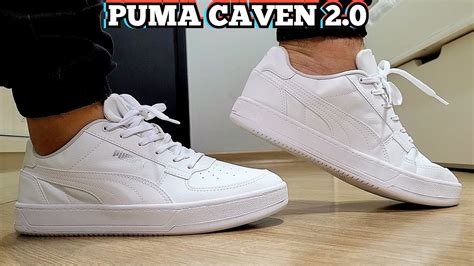 Review Tênis Puma Caven 2 0 Todo Branco Comprado Na Netshoes