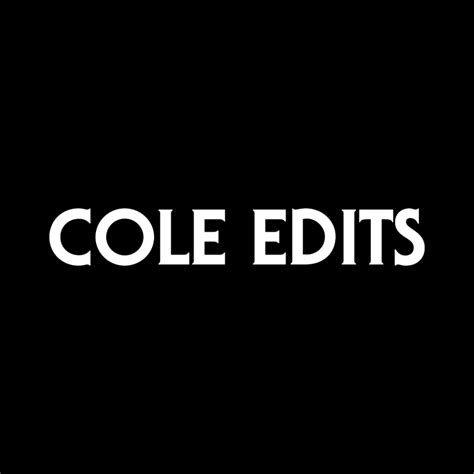 ColeEdits