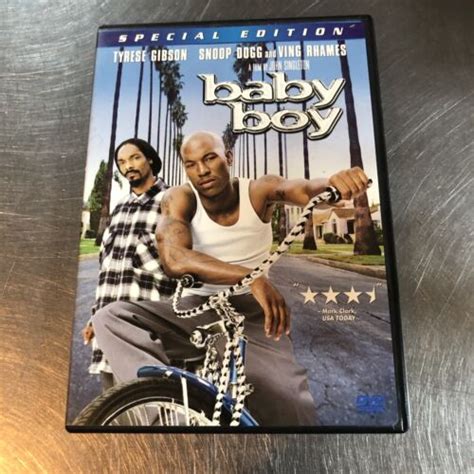 Baby Boy Dvd 2001 Special Edition Tyrese Gibson Snoop Dogg Ving