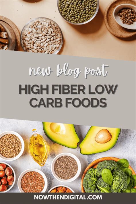 High Fiber Low Carb Foods For Busy Executives Now Then Digital