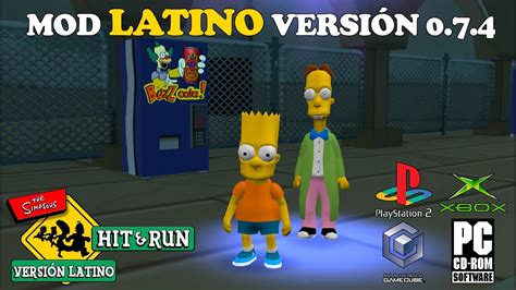 Simpsons Hit And Run Versión Latino Versión 0 7 4 PC 0 1 4