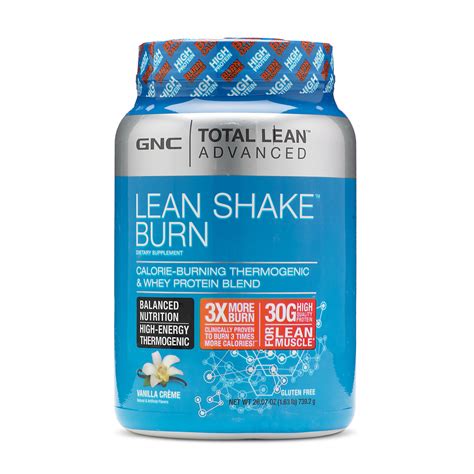 Gnc Total Lean Advanced Lean Shake Burn Vanilla Creme 48107146887 Ebay