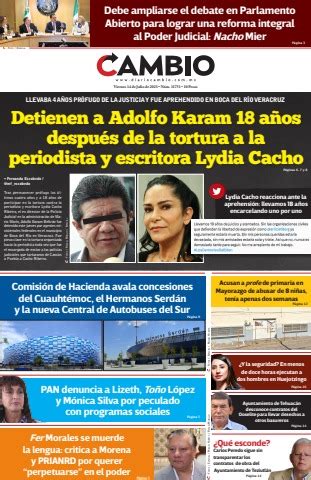 Detienen A Adolfo Karam A Os Despu S De La Tortura A La Periodista Y