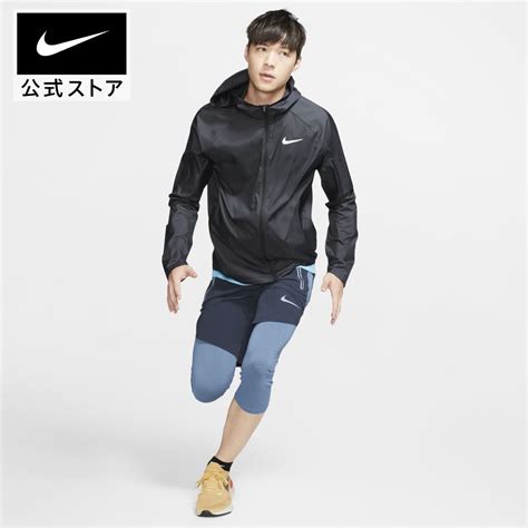 【楽天市場】【30off クーポン対象】ナイキ エッセンシャル メンズ フーデッド ランニングジャケット Nike ウェア 撥水 Bv4871 010 アウター 防寒 パーカー 春ジャケット