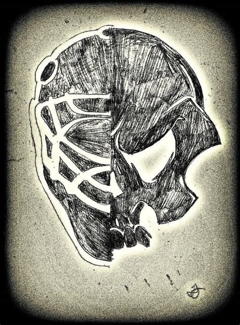 Skull Design By Spongy Tweety On Deviantart